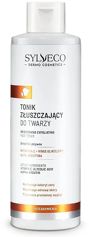 Sylveco Dermo Cosmetics Brightening Exfoliating Face Toner Posvetljujući piling tonik za lice