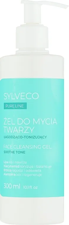 Sylveco Pure Line Soothe Tone Face Cleansing Gel Gel za umivanje lica