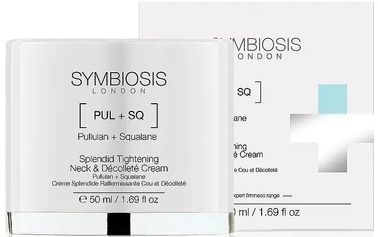 Symbiosis [Pullulan + Squalane] Splendid Tightening Neck &amp; Decollete Cream Krema za vrat i dekolte