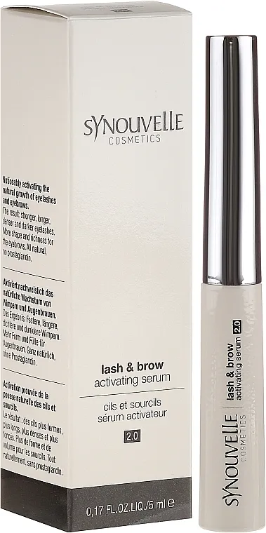 Synouvelle Cosmectics Lash &amp; Brow Activating Serum 2.0 Serum za trepavice i obrve