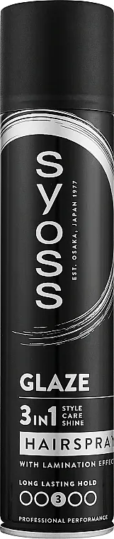 Syoss Glaze Hairspray Sprej za kosu sa efektom laminacije