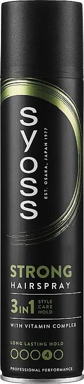 Syoss Strong Hold Lak za kosu jakog učvršćivanja