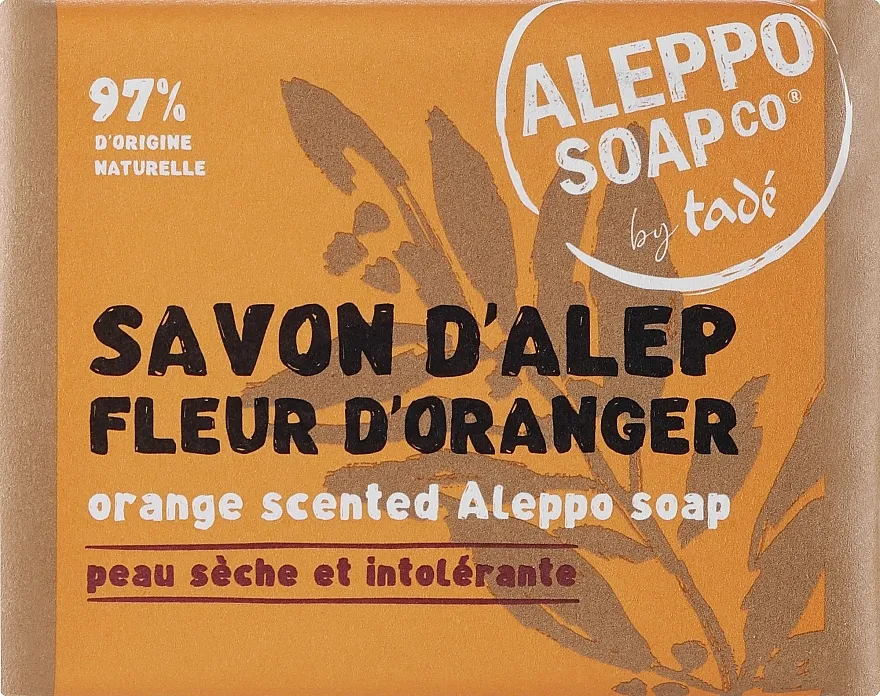Tade Aleppo Orange Scented Soap Aleppo sapun s mirisom naranče
