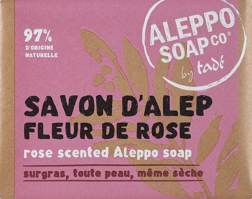 Tade Aleppo Rose Flower Scented Soap Aleppo sapun s mirisom ruže