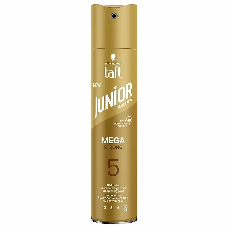 Taft Volume Junior Mega Strong 48H Hairspray Lak za kosu 5