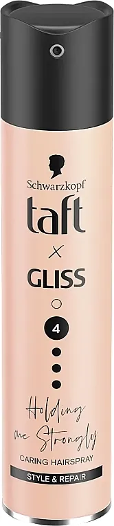 Taft x Gliss Holding me Strongly Caring Hairspray Lak za kosu