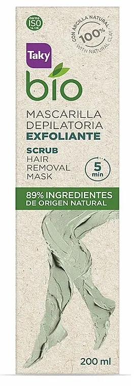 Taky Bio Natural Exfoliating Hair Removal Mask Eksfolijantna maska za depilaciju