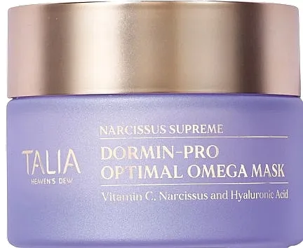 Talia Heaven's Dew Narcissus Supreme Dormin-Pro Optimal Omega Mask Omega-maska sa ekstraktom narcisa, vitaminom C i hijaluronskom kiselinom