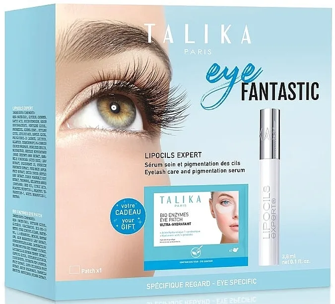 Talika Eye Fantastic (eye/patch/1pc + eyelash/ser/3.8ml) Set