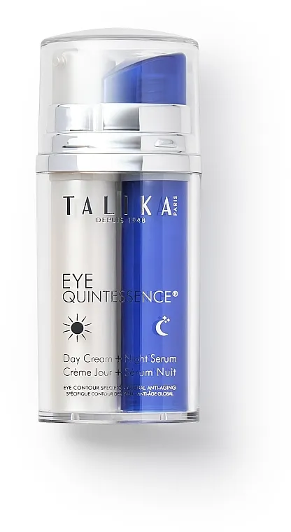 Talika Eye Quintessence Anti-Ageing Day And Night Treatment (cr/10ml + ser/10ml) Set za njegu konture oko očiju
