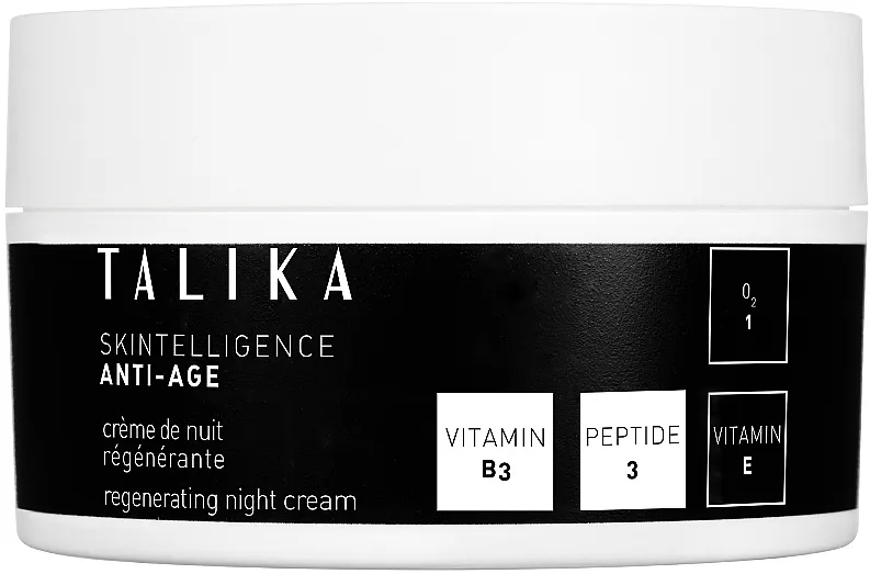 Talika Skintelligence Anti-Age Regenerating Night Cream Revitalizirajuća noćna krema za lice protiv starenja