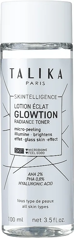 Talika Skintelligence Glowtion Lotion Eclat Radiance Toner Mikro-piling losion za lice
