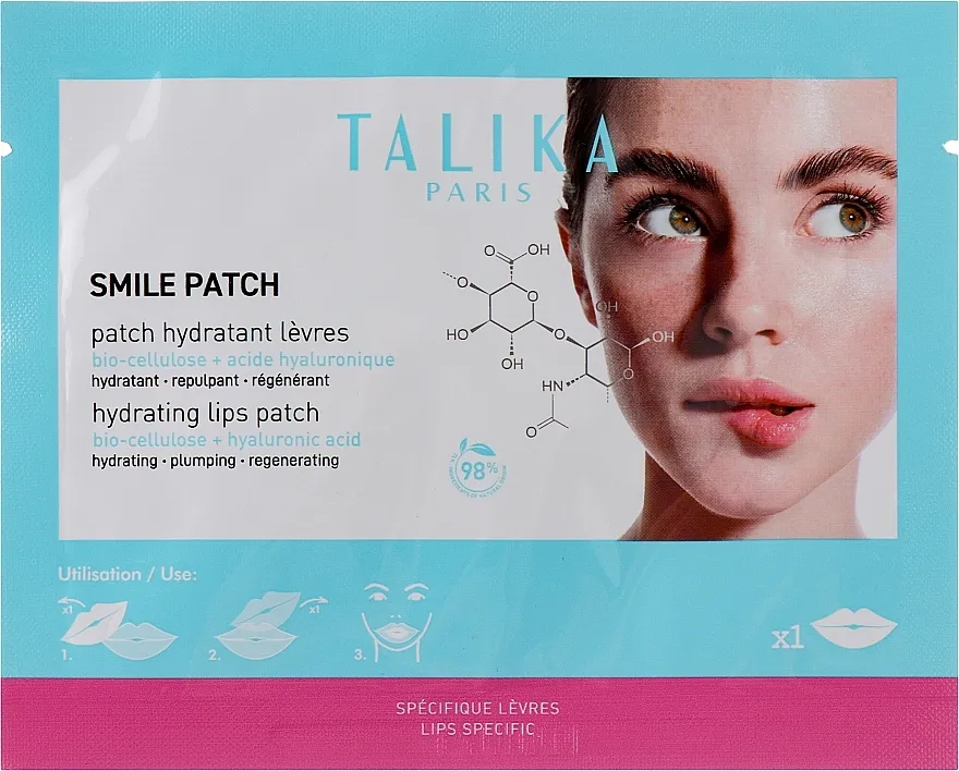 Talika Smile Patch Hydraring Lip Patch Ultrahidratantni flaster za usne