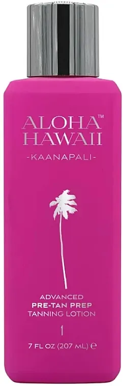 Tan Incorporated Aloha Hawaii Kaanapali Step 1 Advanced Pre-Tan Prep Tanning Lotion Balzam za sunčanje