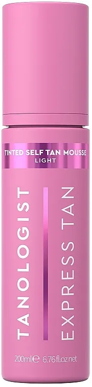 Tanologist Tinted Self Tan Mousse Express Tan Samopotamnjevujući mus