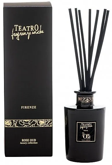 Teatro Fragranze Uniche Luxury Collection Rose Oud Reed Diffuser Aroma difuzor