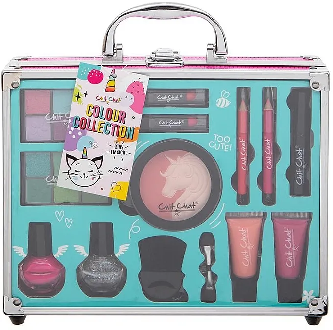 Technic Cosmetics Chit Chat Colour Collection Case Set za šminkanje