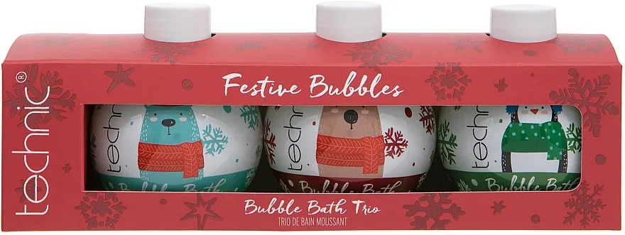 Technic Cosmetics Novelty Bubble Bath (bath/f/3x150ml) Set