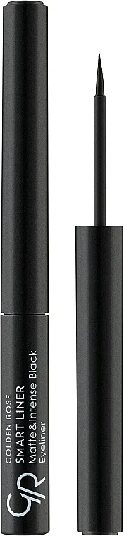 Tekuća olovka za oči Golden Rose Smart Liner Matte &amp; Intense Black Eyeliner