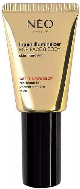 Tekući highlighter za lice i tijelo NEO Make up Liquid Illuminaizer for Face &amp; Body
