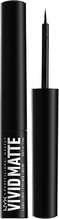 Tekući mat eyeliner NYX Professional Makeup Vivid Bright Liquid Eyeliner