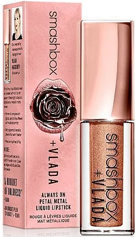 Tekući mat ruž za usne Smashbox Vlada Be Legendary Petal Metal Liquid Lip