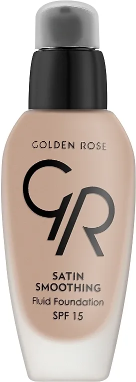 Tekući puder Golden Rose Satin Smoothing Fluid Foundation SPF15