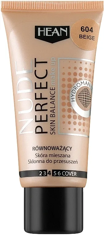 Tekući puder Hean Perfect Nude Make Up &amp; Matte Skin Balance