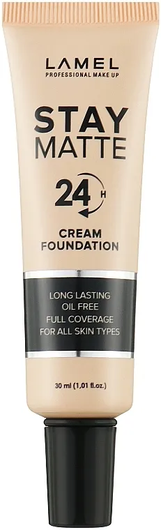 Tekući puder LAMEL Make Up Stay Matte 24H Cream Foundation
