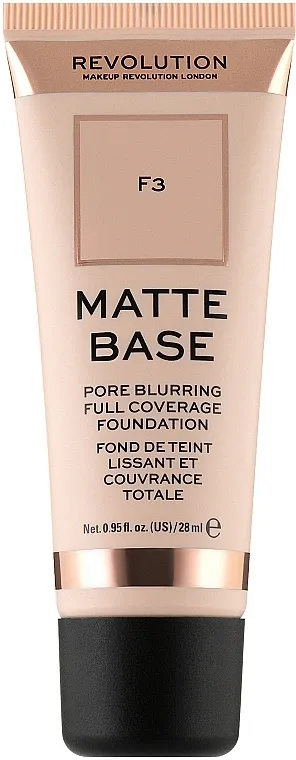Tekući puder Makeup Revolution Matte Base Foundation
