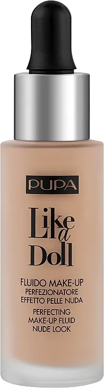Tekući puder Pupa Like a Doll Perfecting Make-up Fluid Nude Look