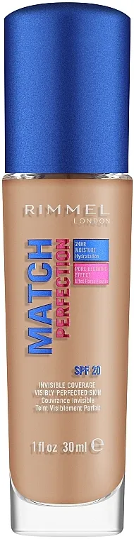 Tekući puder za lice Rimmel Match Perfection Foundation