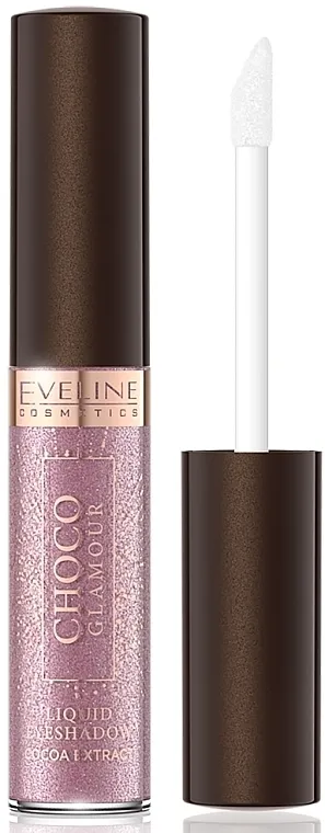 Tečna senka za oči Eveline Cosmetics Choco Glamour Liquid Eyeshadow
