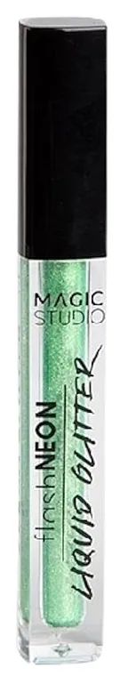 Tečna senka za oči, zelena Magic Studio Flash Neon