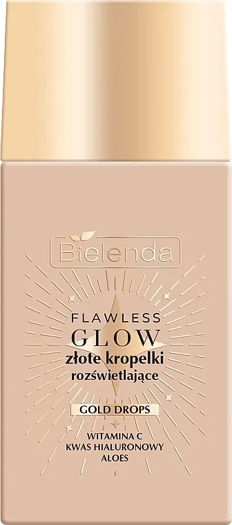 Tečni hajlajter Bielenda Flawless Glow Gold Drops