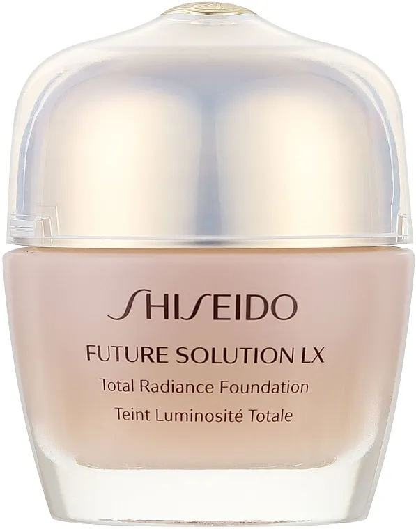 Tečni puder sa efektom sjaja Shiseido Future Solution LX Total Radiance Foundation SPF 20