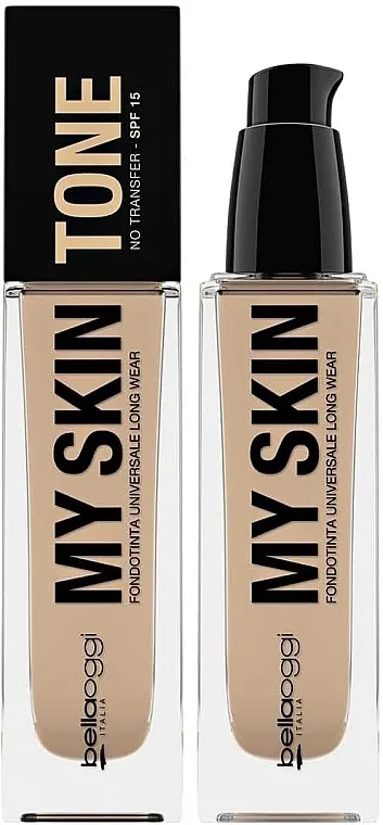 Tečni puder za lice Bellaoggi My Skin Tone Foundation SPF 15
