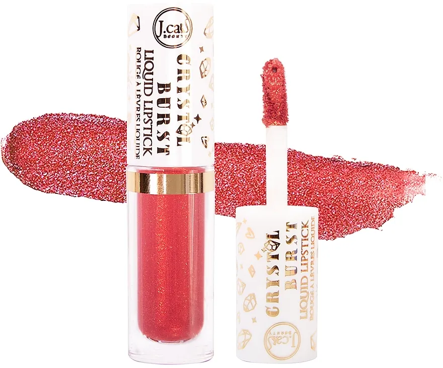 Tečni ruž za usne J.Cat Beauty Crystal Burst Liquid Lipstick