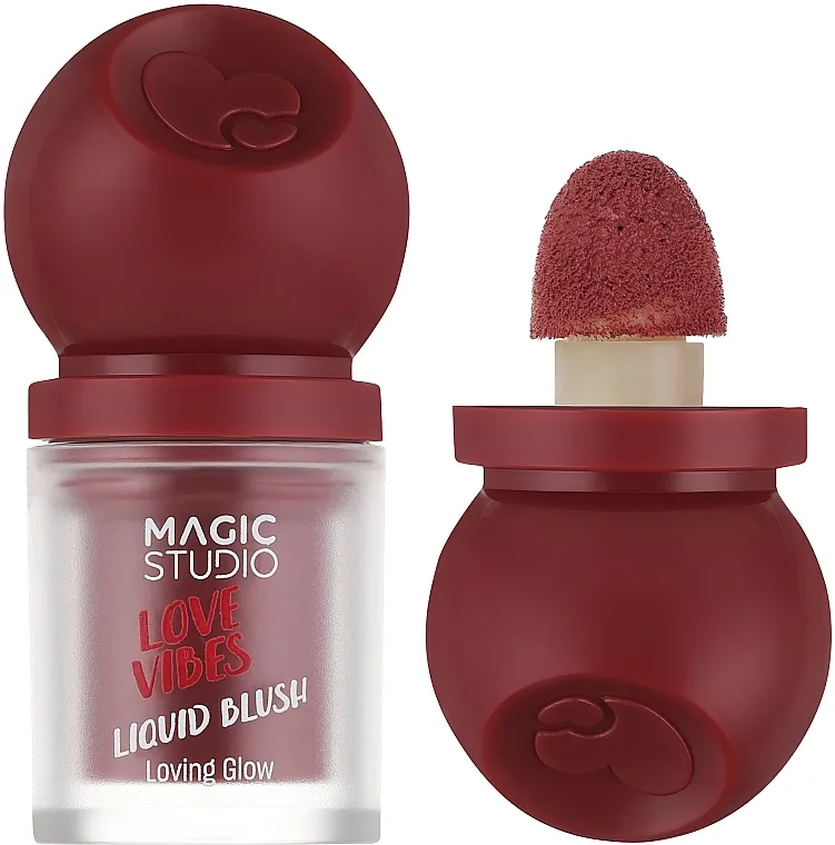Tečni rumenilo Magic Studio Liquid Blush Love Vibes