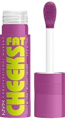 Tečni rumenilo NYX Professional Makeup Fat Cheeks Juicy Blush