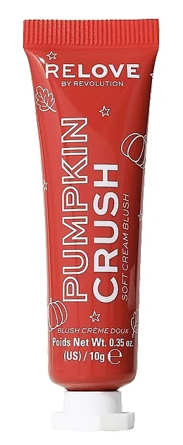 Tečni rumenilo Relove By Revolution Pumpkin Crush Cream Blusher