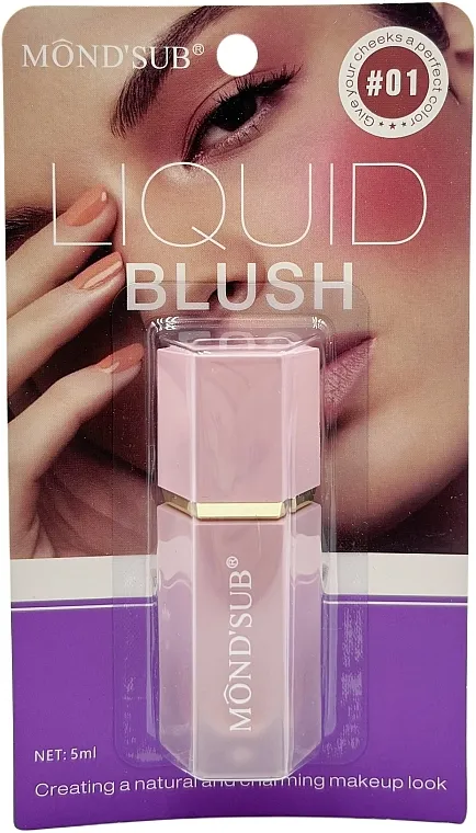 Tečni rumenilo za obraze Mond'Sub Liquid Blush