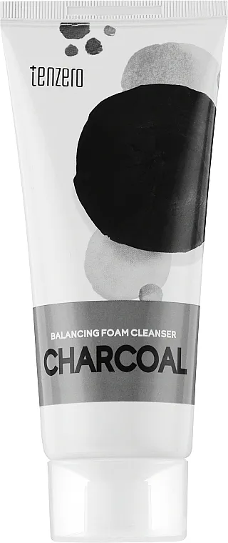 Tenzero Balancing Foam Cleanser Charcoal Balansirajuća pena za pranje lica sa drvenim ugljem