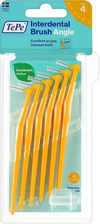 TePe Interdental Brushes Angle Yellow 0,7mm Interdentalna četkica