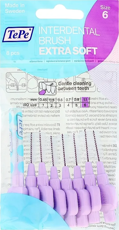 TePe Interdental Brushes Extra Soft 1.1 mm Interdentalna četkica