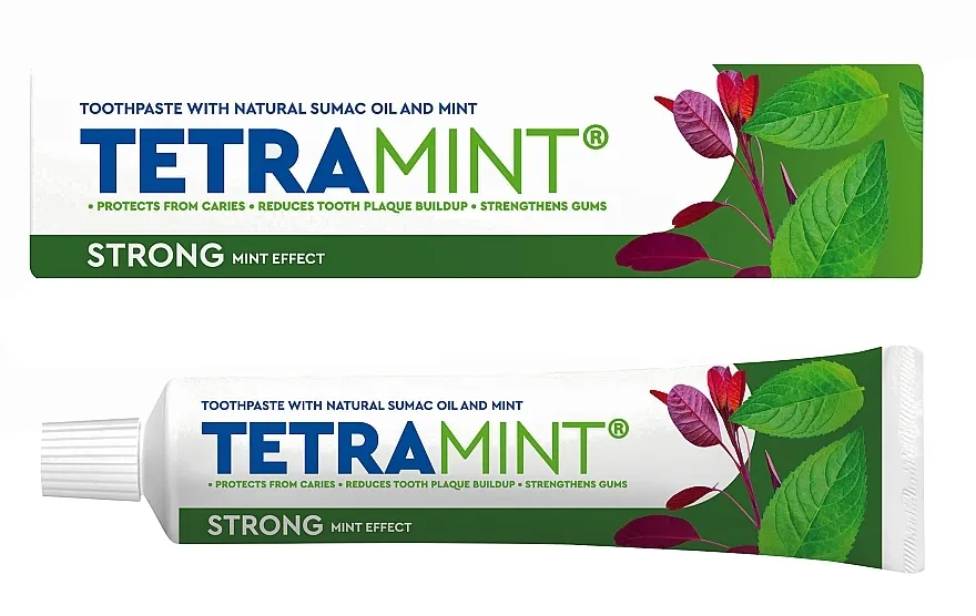 Tetramint Strong Toothpaste Pasta za zube Snažna menta