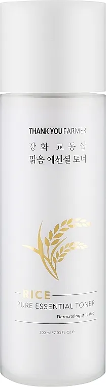 Thank You Farmer Rice Pure Essential Toner Toner za lice