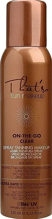 That’So On The Go Clear Tanning Spray Sprej za samopotamnjivanje tela