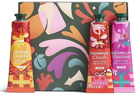 The Body Shop Hand Balm Trio Set (h/cr/30ml*3)