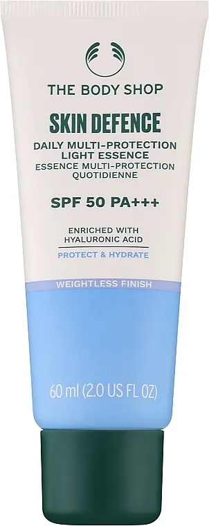 The Body Shop Skin Defence Daily Multi-protection Light Essence SPF 50+ PA++++ Multizaštitna esencija za lice